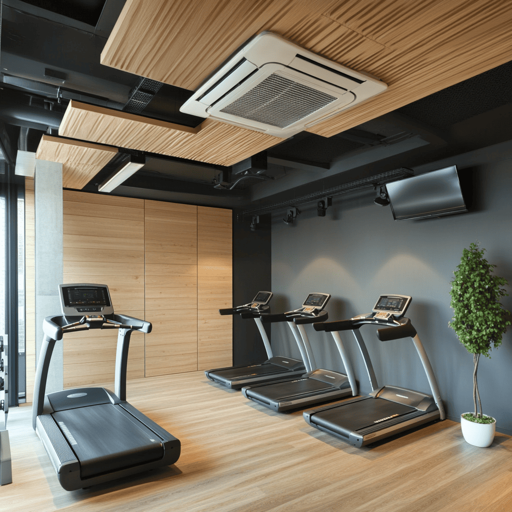 ventilation of the fitness room